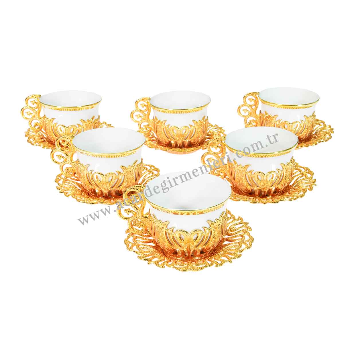ACAR TURKISH COFFEE SET OSMANLI
