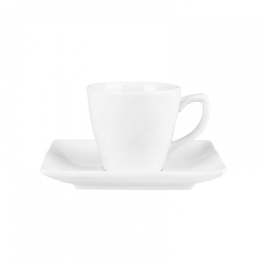 KARACA CARMITA KARE/SQUARE Turkish coffee SET FOR 2