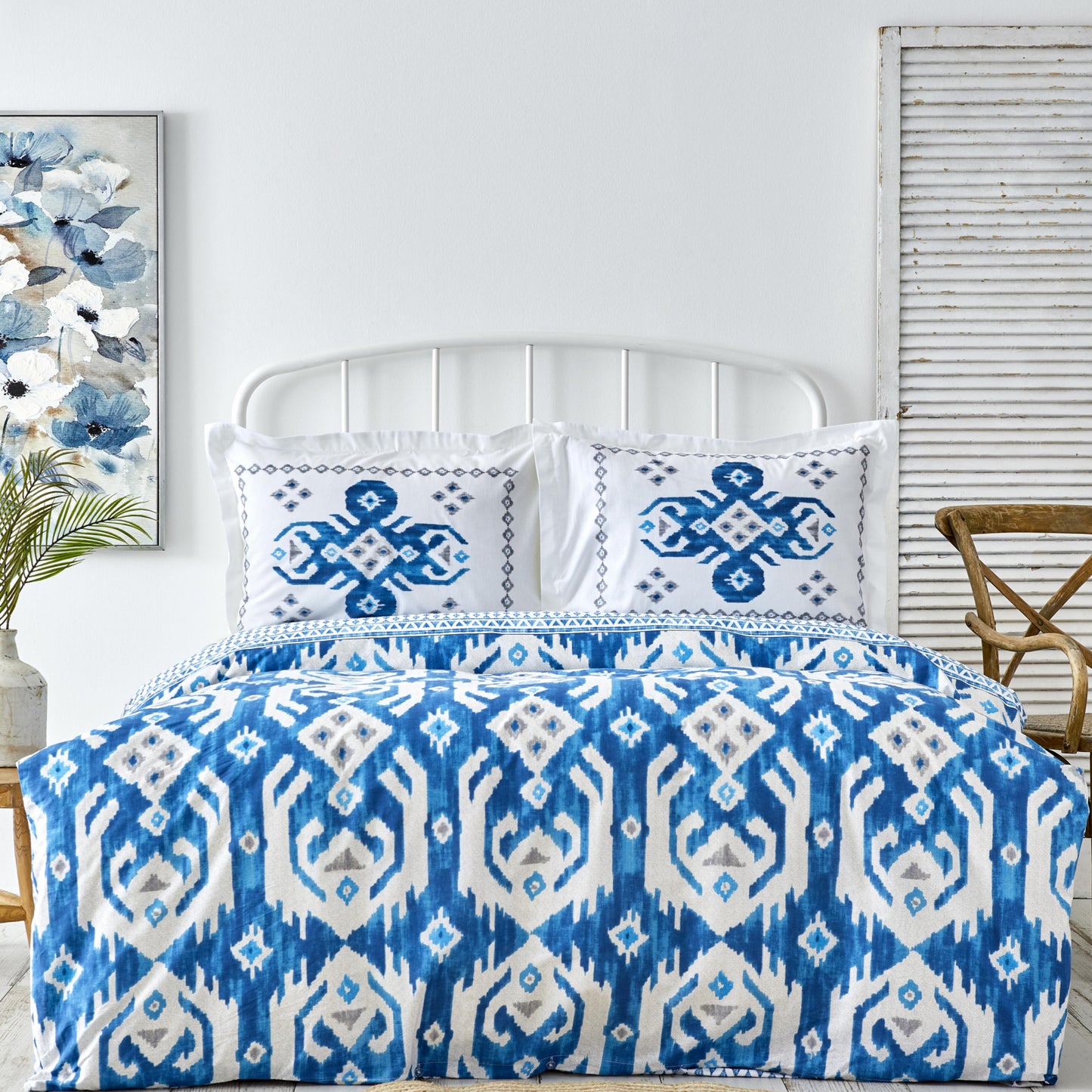 Karaca Home Neos Blue Duvet set Queen