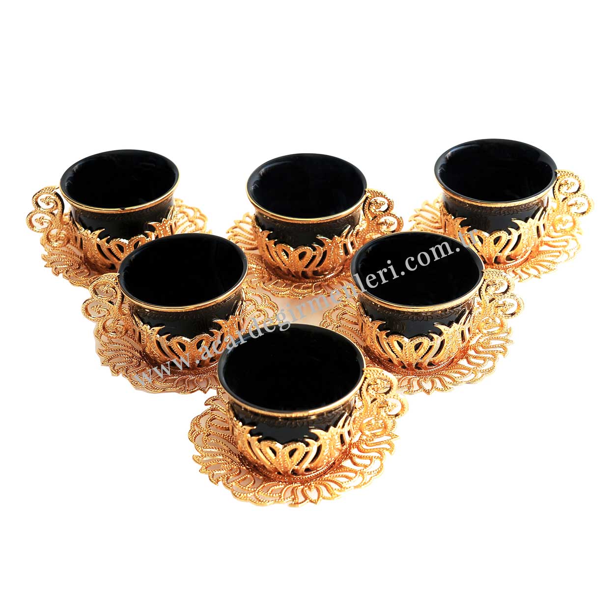 ACAR TURKISH COFFEE SET OSMANLI