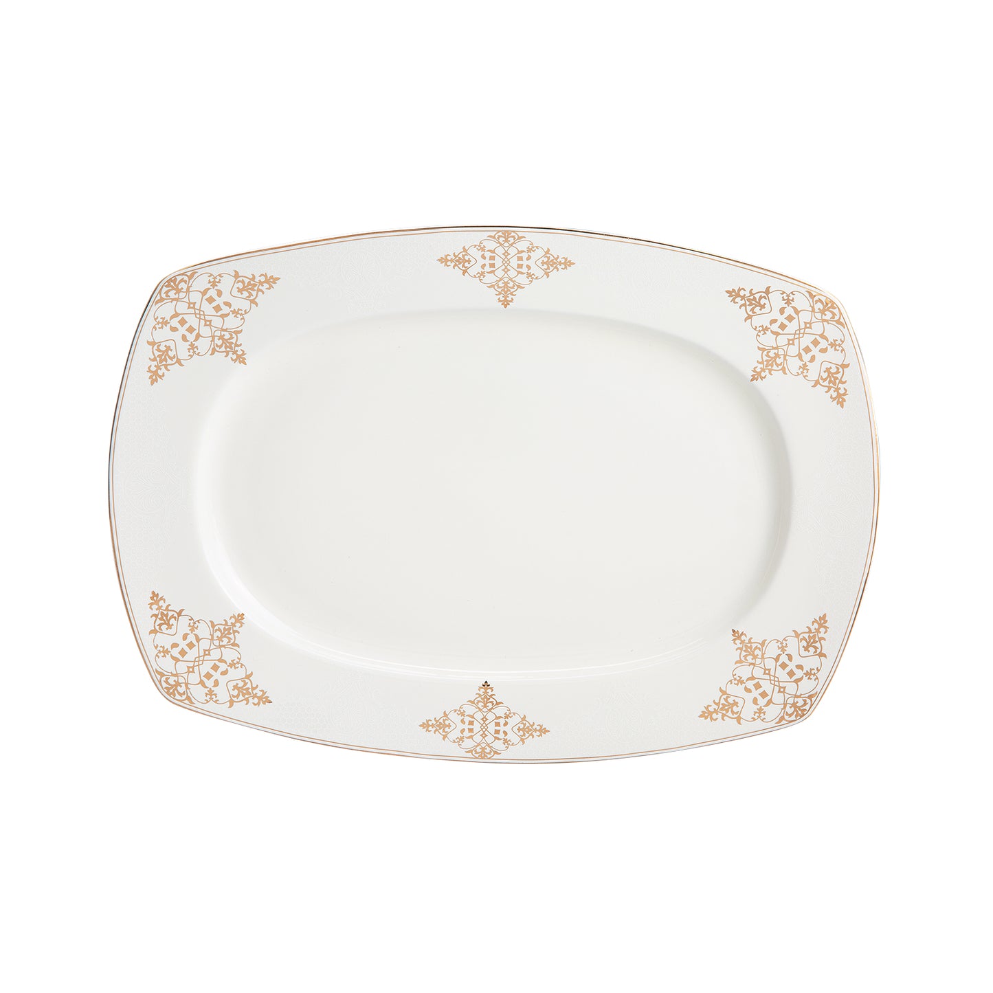 KARACA MELINA FINE CREAM 60 PCS DINNERWARE SET