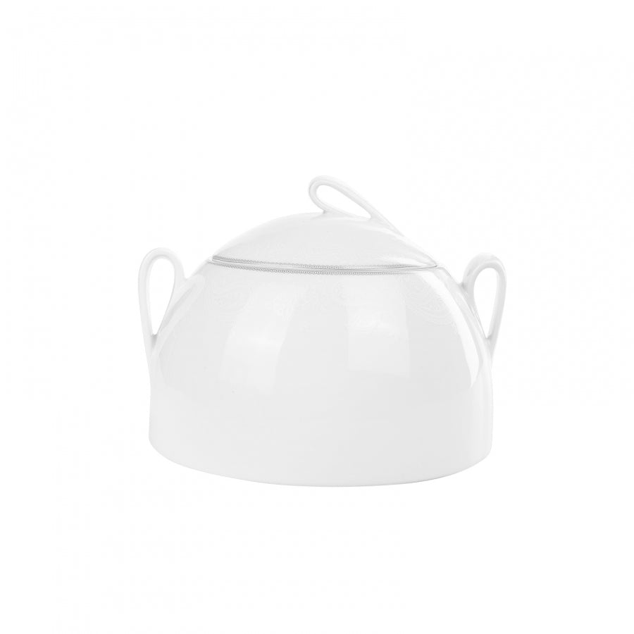 KARACA NEW SHAWL CREAM PLATIN 60PIECES DINNERWARE SET