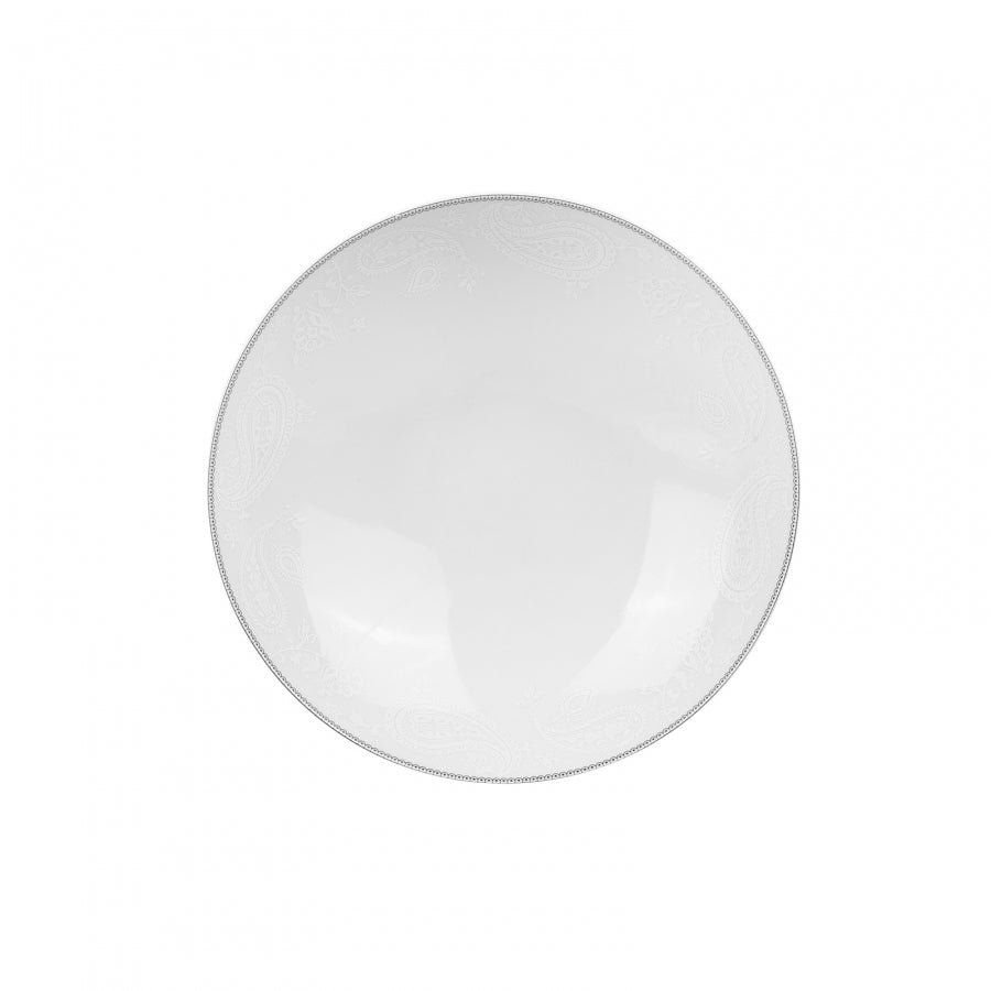 KARACA NEW SHAWL CREAM PLATIN 60PIECES DINNERWARE SET