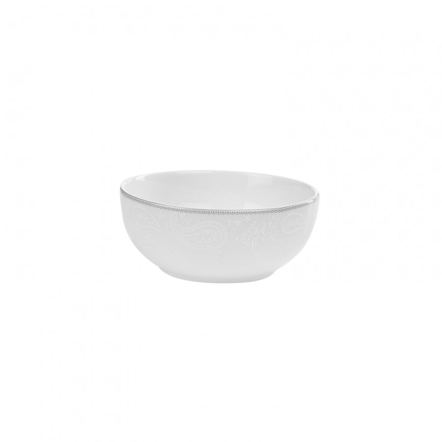 KARACA NEW SHAWL CREAM PLATIN 60PIECES DINNERWARE SET
