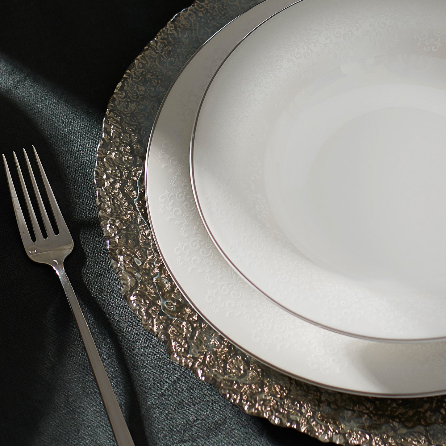 KARACA SILVERMASK PLATIN 60 PCS DINNERWARE SET