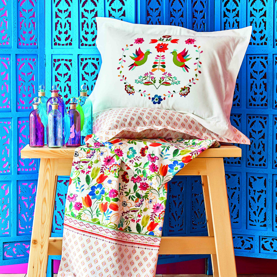 Karaca Home Fushia Queen Duvet set