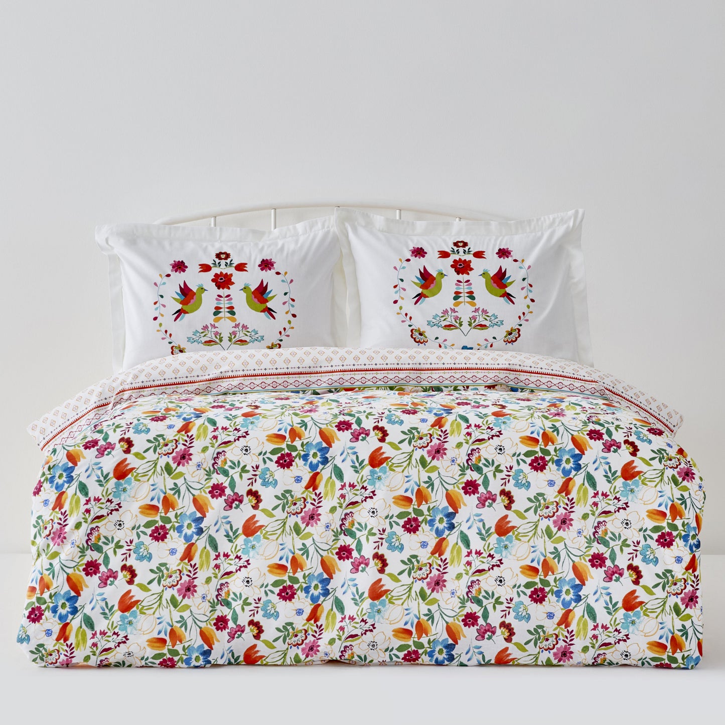Karaca Home Fushia Queen Duvet set