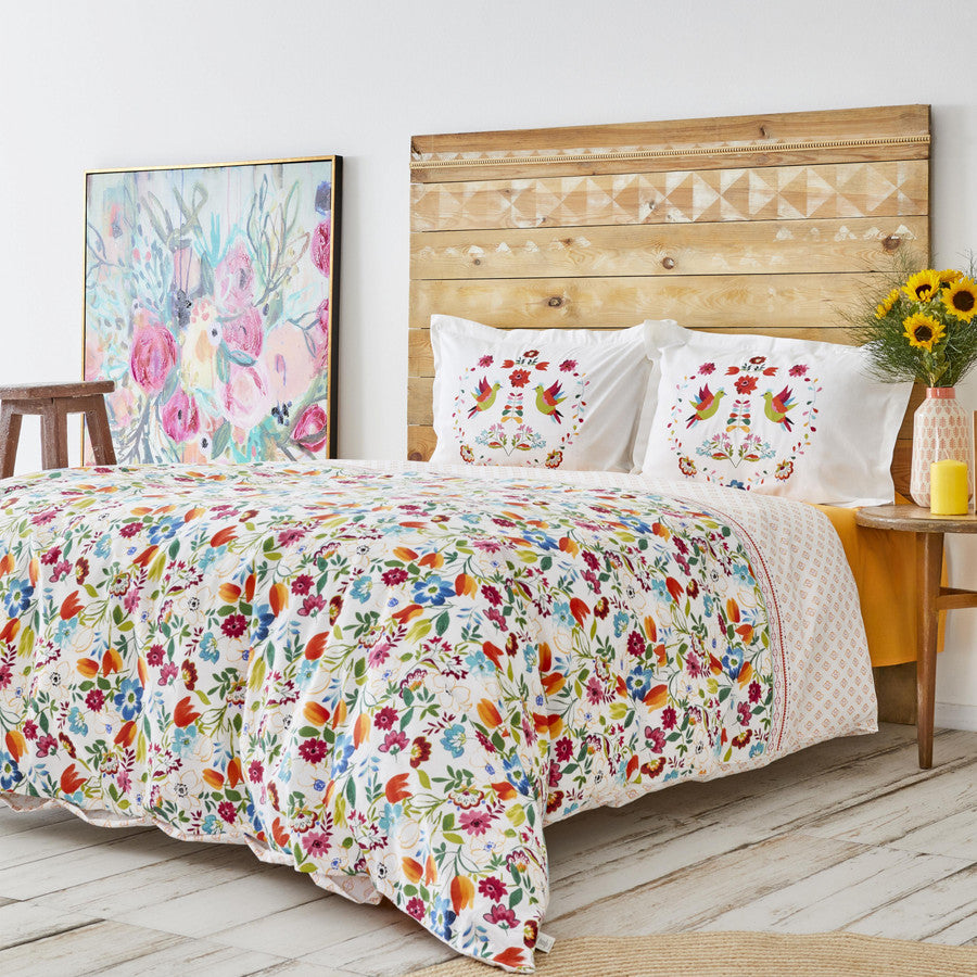 Karaca Home Fushia Queen Duvet set