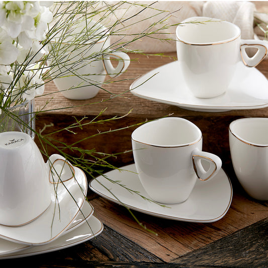 KARACA COSMIC Turkish coffee SET FOR 6