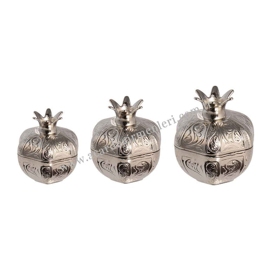 POMEGRANATE SET OF 3 LOKUMLUK