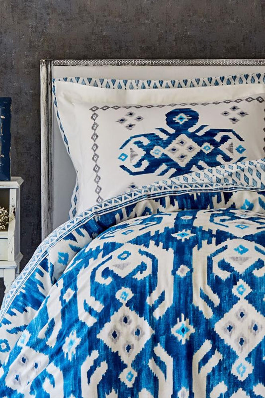 Karaca Home Neos Blue Duvet set Queen